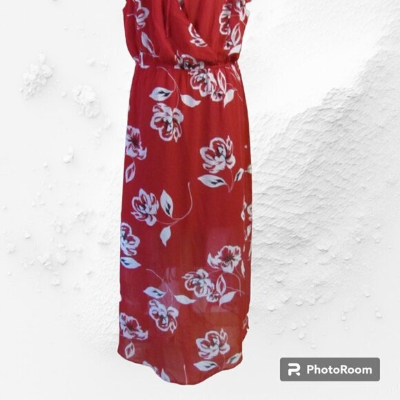 MAURICES  LADIES MAXI CAP SLEEVED DRESS - Picture 6 of 7